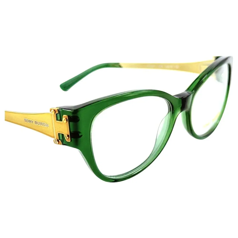 Tory Burch TY2077 Womens Plastic Eyeglass Frame 1679 Bottle Green 53-16